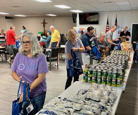 Build Food Bags at Estero Church Pack food bags for families in need this Thanksgiving! Food supplies are gathered and packed for pickup to over 300 families around Estero Church.