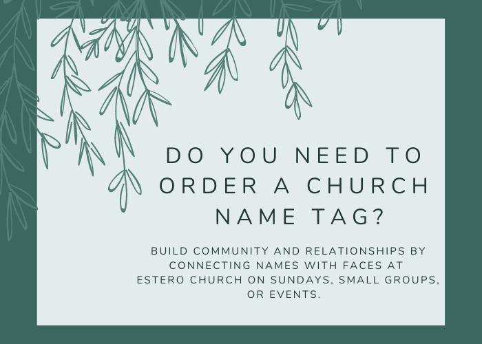 Need a Name Tag