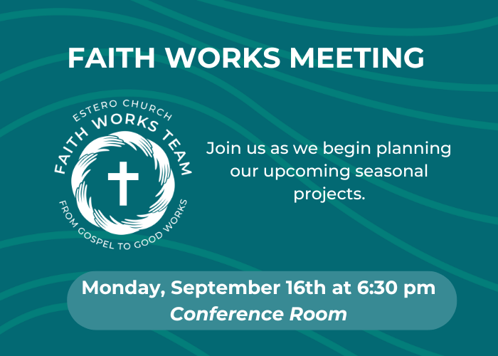 Faithorks sept events